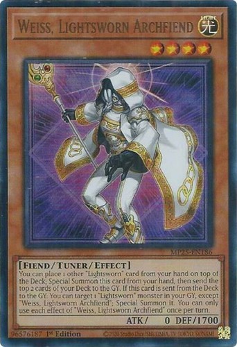Weiss lightsworn archfiend - weiss,,