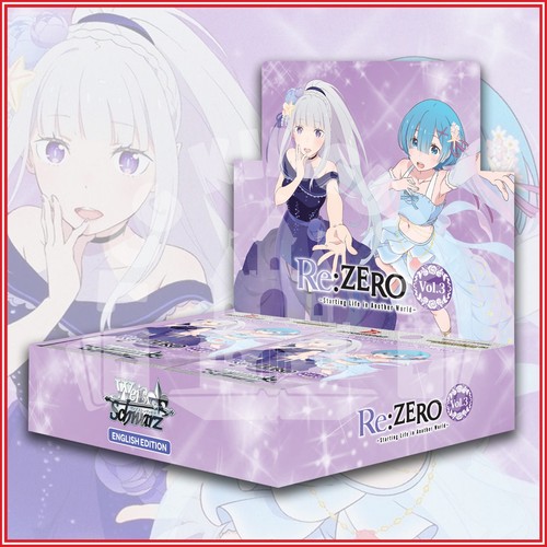 Weiss schwarz eng rezero life - weiss,