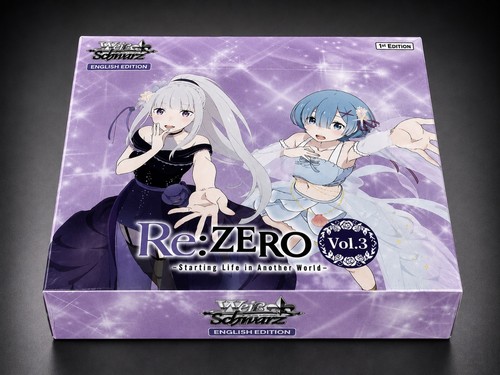 Weiss schwarz eng rezero life - rezero,