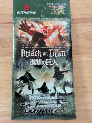 Weiss schwarz attack titan - weiss,